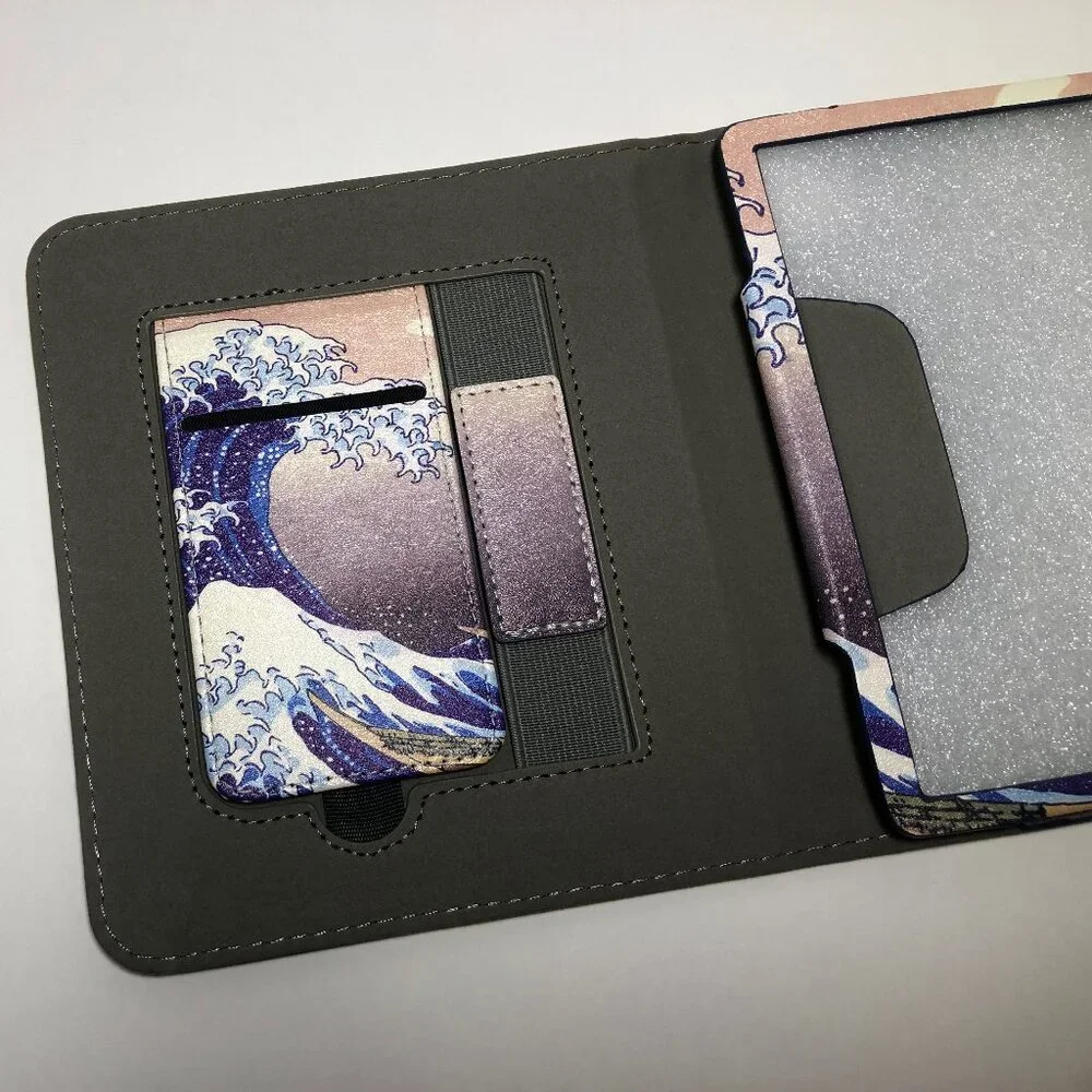 Kobo Libra Colour case Japanese art Great Wave off Kanagawa